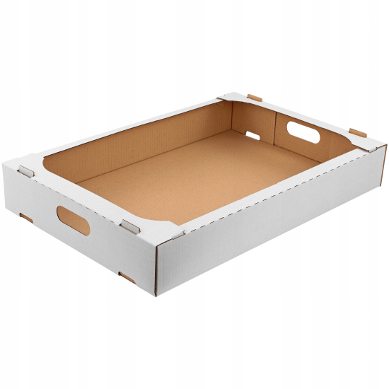 Opakowanie na CIASTKA Tacka na CIASTO TORT Pudełko 60x40x9cm 500g/m2 20 szt